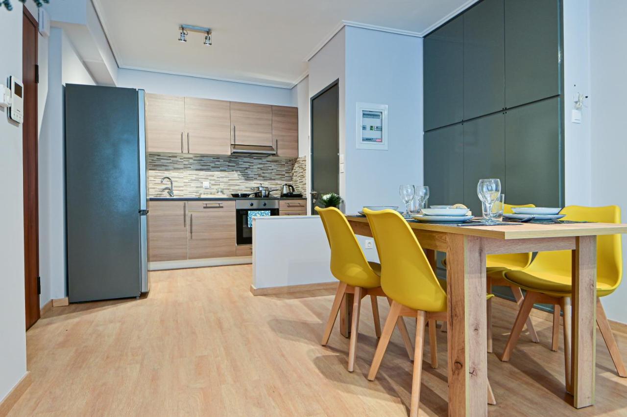 Beautiful New Apartment 5 Min From Piraeus Port Экстерьер фото