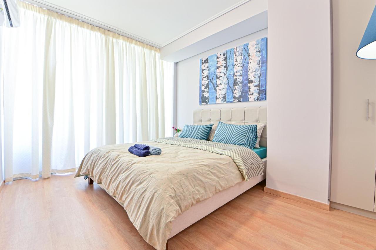 Beautiful New Apartment 5 Min From Piraeus Port Экстерьер фото