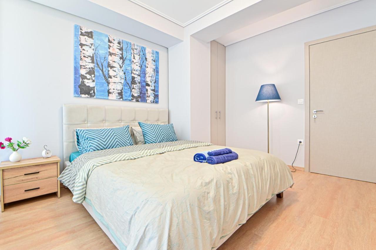 Beautiful New Apartment 5 Min From Piraeus Port Экстерьер фото